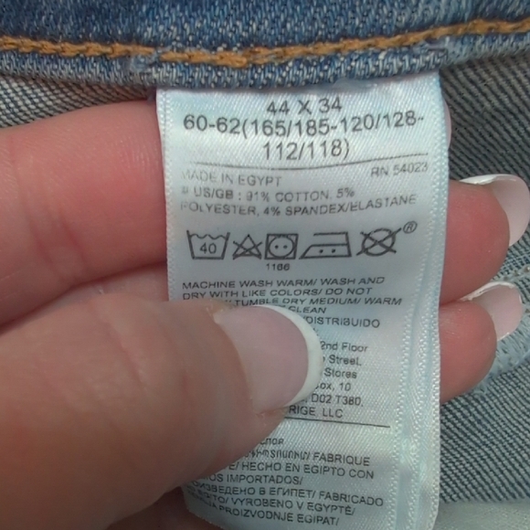 Banana Republic Blue Slim Fit Jeans. NWT - Picture 8 of 8